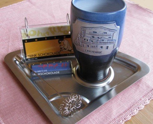 Hotel Lärchenhof Heiligenblut Trinkgarnitur Zotter